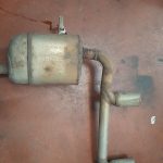 203000031r silenciador tubo de escape con terminal deportivo.  Renault Megane 1