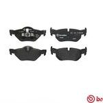 P06038 Juego de pastillas de freno traseros bmw E81 116