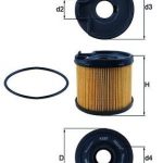 MAHLE  KX 87D Filtro combustible CITROËN BERLINGOFurgoneta 2.0 HDI 90