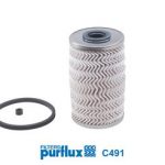 C491 PURFLUX Filtro de combustible  NISSAN INTERSTAR Autobús (X70) dCi 150