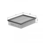 MAHLE Filtro de aire LX 1029  OPEL  VECTRA B (J96) 2.2 DTI 16V (F19)	09/2000 - 04/2002