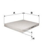 FILTRON Filtro, aire habitáculo  K 1006 AUDI	A3 (8L1)	1.6	09/1996 - 05/2003